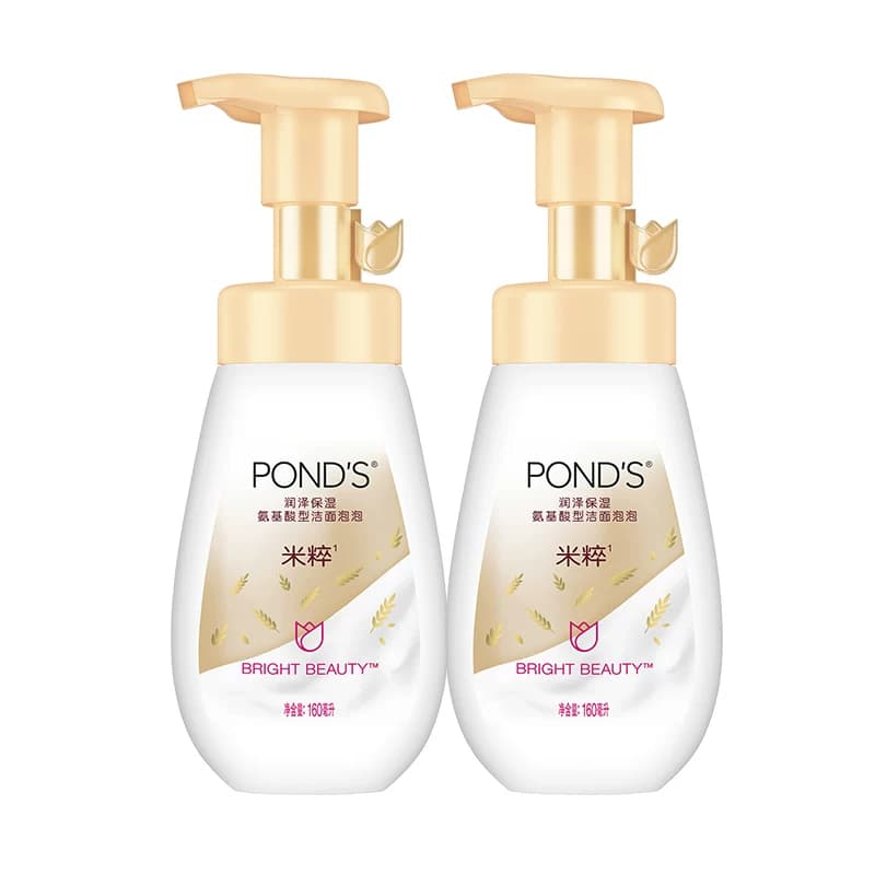 Ponds/旁氏润泽保湿氨基酸洁面泡泡维稳160ml*2瓶洗面奶 - 缩略图2