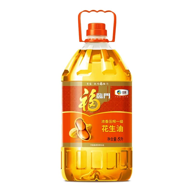 福临门浓香压榨一级花生油5L/桶家用桶装食用油 人气爆款 - 缩略图4