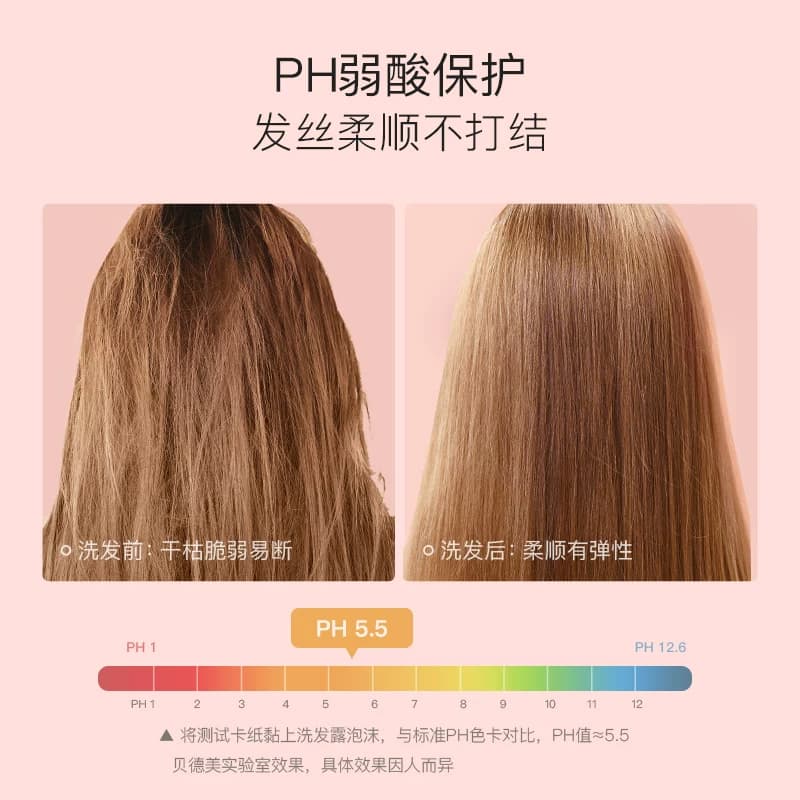 贝德美儿童洗发水专用0-15宝宝控油去屑蓬松中大童洗头膏 - 缩略图5