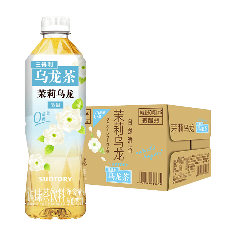 SUNTORY/三得利花式乌龙茶饮料整箱多口味任选 - 缩略图2