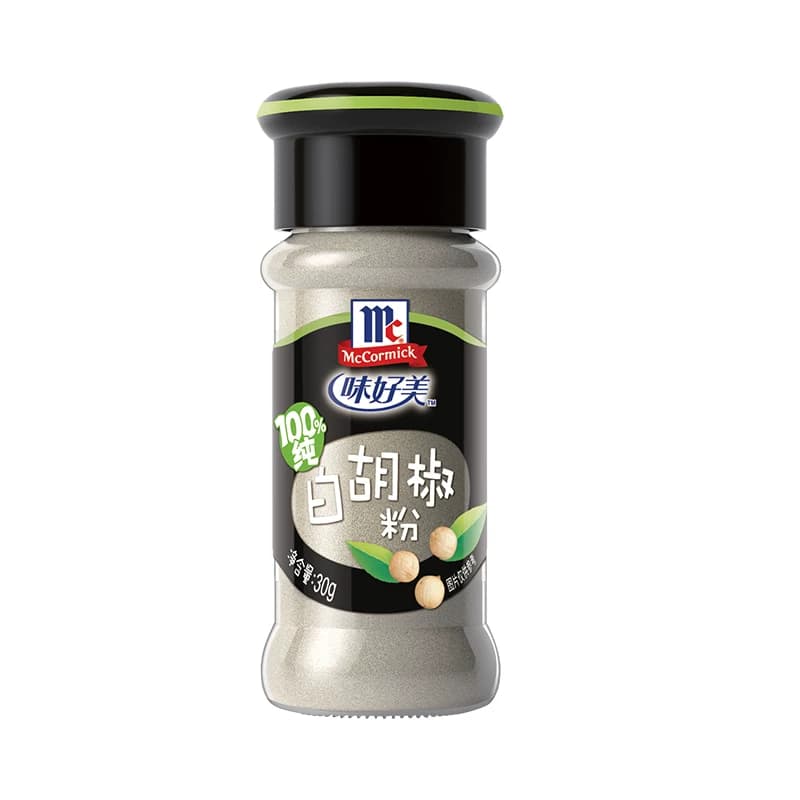 味好美纯白胡椒粉配料无添加小瓶家庭装牛排调料调味料 - 缩略图2