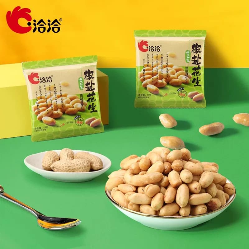 洽洽椒盐味麻辣味酒醉鬼花生下酒菜花生米休闲零食坚果炒货恰 - 缩略图2