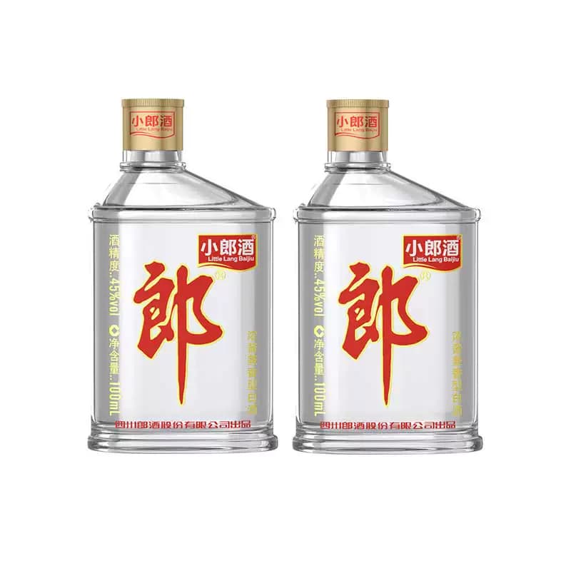 郎酒经典小郎酒45°兼香型100ml*2瓶小酒白酒聚会小酌口粮歪嘴郎 - 缩略图2