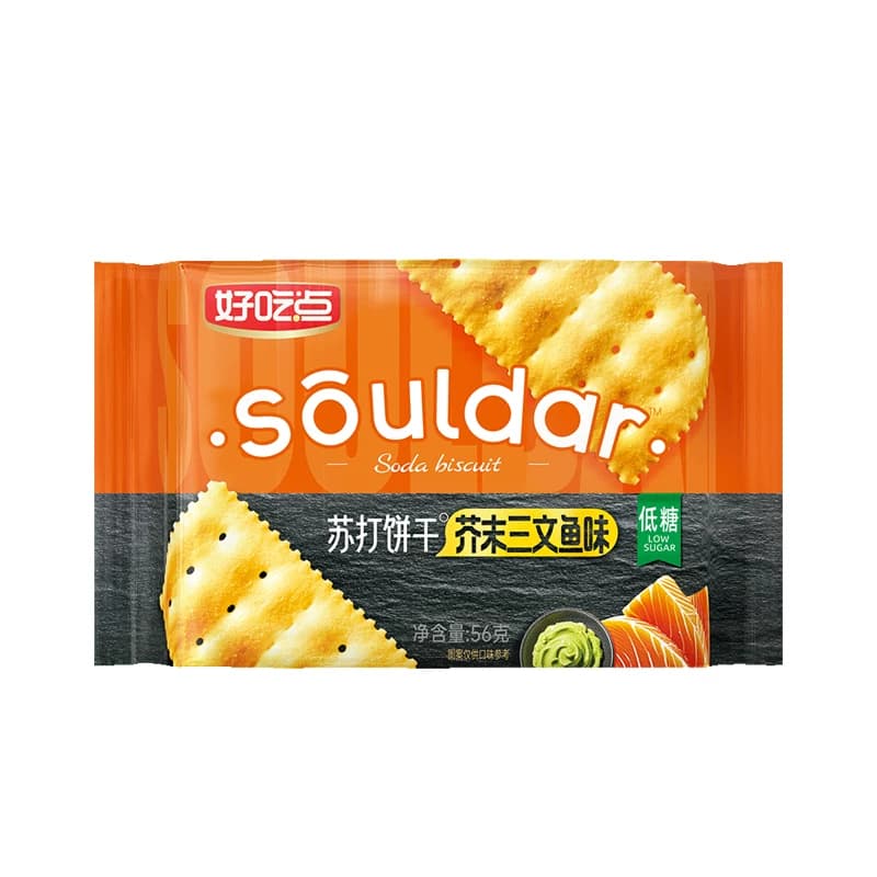 好吃点苏打饼干芥末三文鱼味 - 缩略图2