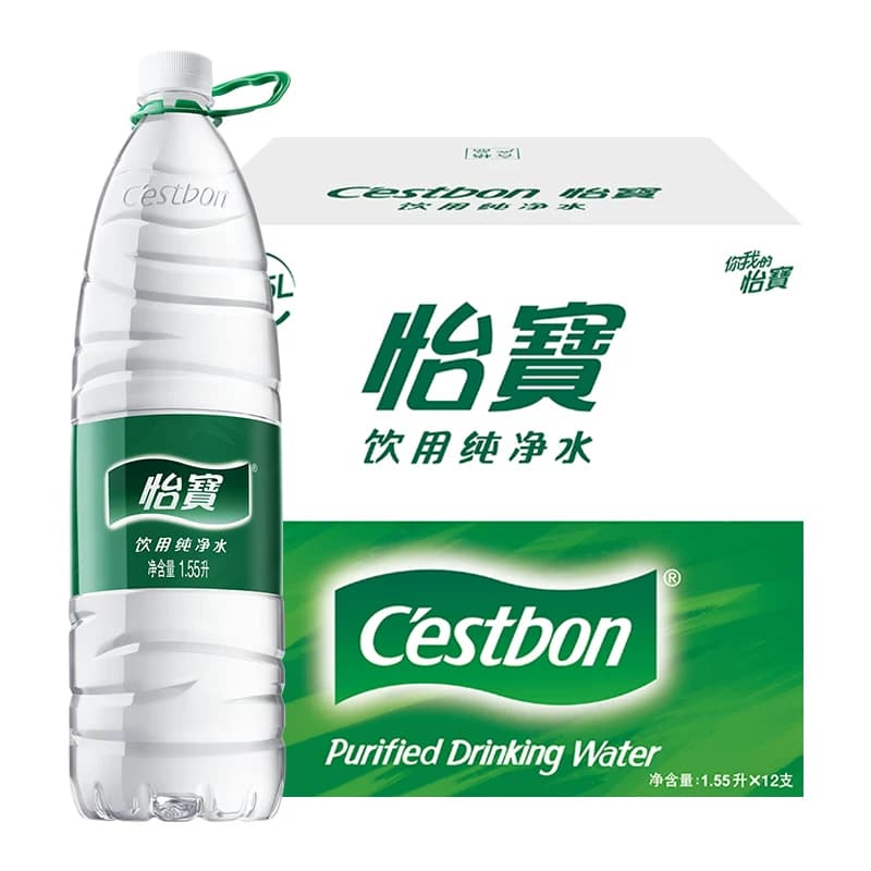 【秒杀】怡宝饮用水纯净水非矿泉水1550ML*12瓶/箱整箱装 - 缩略图3