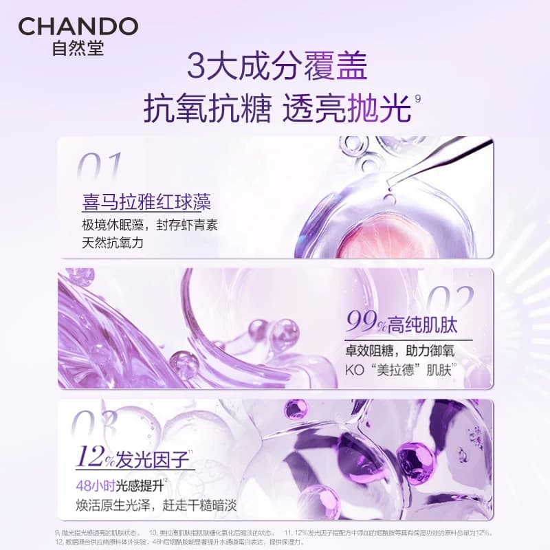 【下拉享优惠】自然堂凝时冰肌水补水乳液面霜保湿抗皱紧致肌肤 - 缩略图4