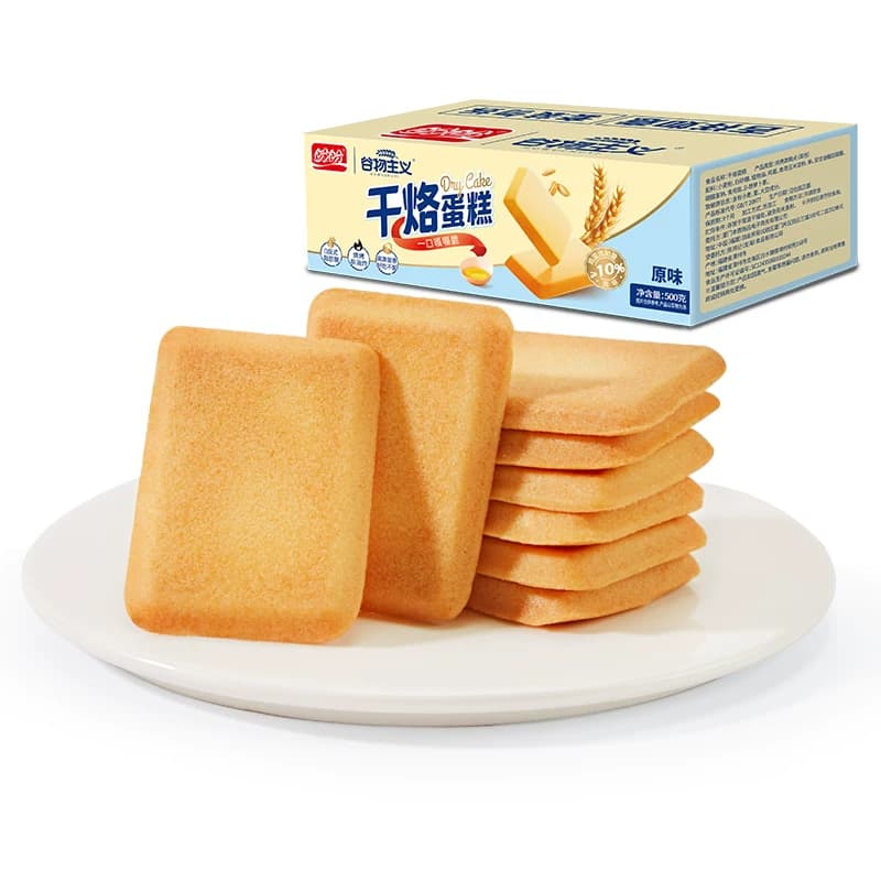 盼盼干烙蛋糕饼干早餐面包干糕点心零食休闲食品小吃独立小包装 - 缩略图2