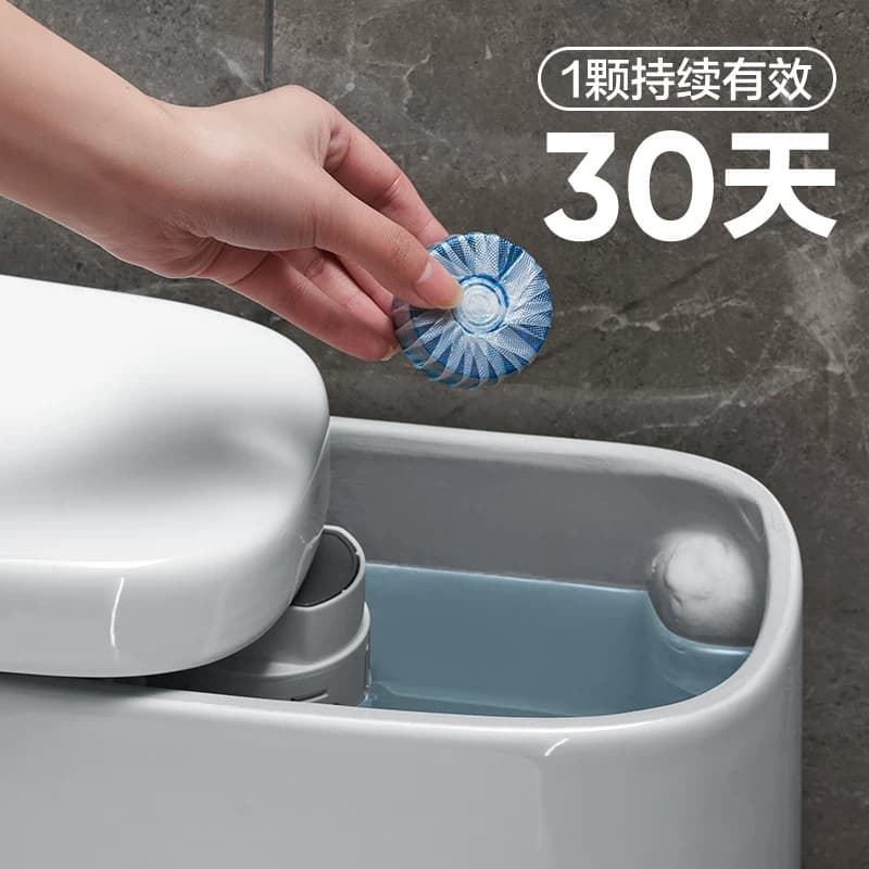 网易严选蓝泡泡马桶清洁剂洁厕灵洁厕宝厕所除臭神器去异味除垢 - 缩略图3