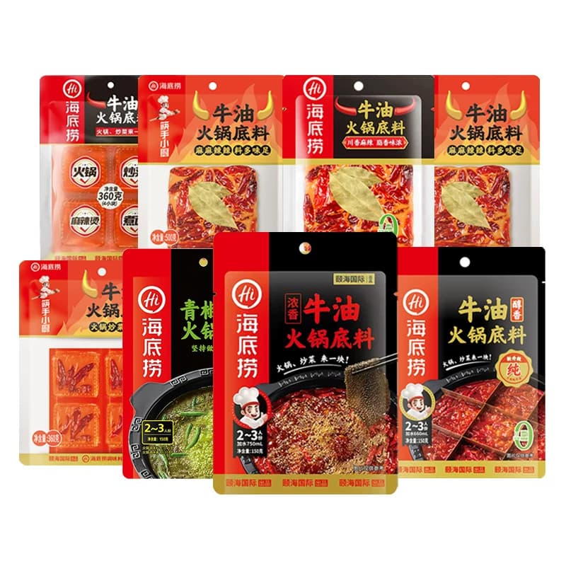 筷手小厨海底捞浓香牛油火锅底料正宗四川麻辣调味料调料一料多用 - 缩略图2
