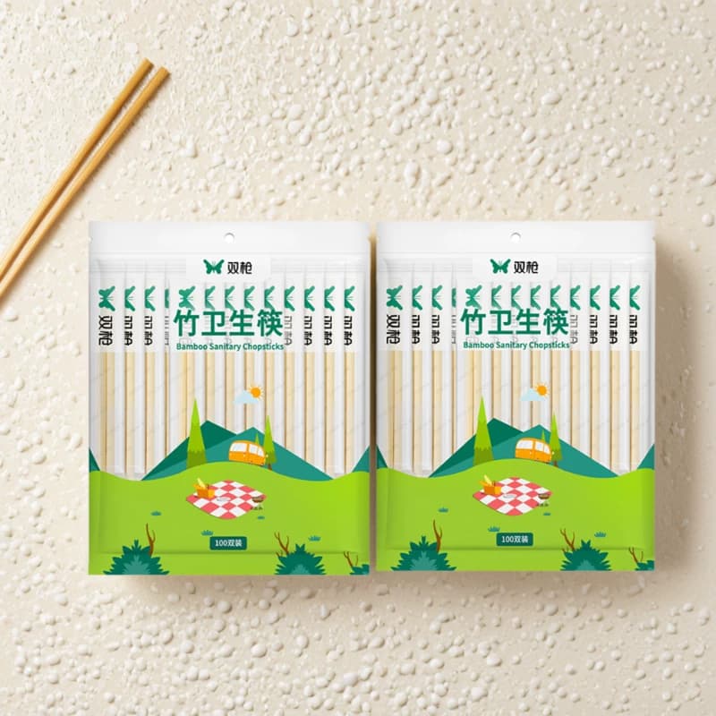 双枪批发一次性筷子外卖专用家用商用便宜免洗独立包装餐具 - 缩略图2