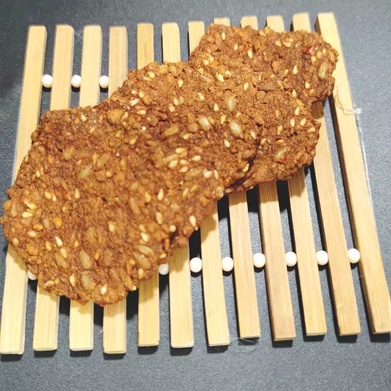 正品豆酱饼油炸芝麻酱豆饼麻辣五香酱窝窝酱饼酱锅饼河南濮阳特产 - 缩略图4