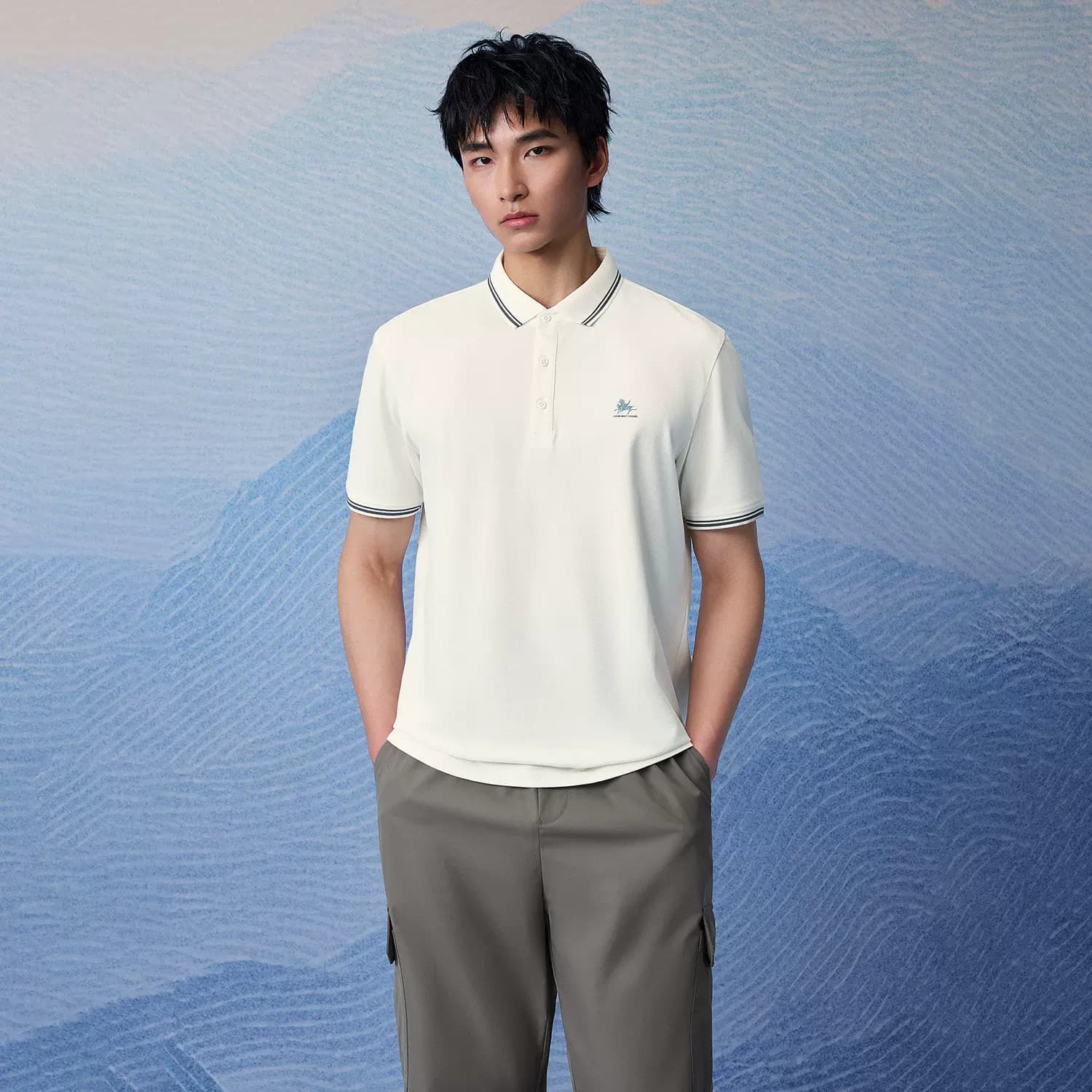 【父亲节礼物】海澜之家马到发财短袖爸爸款POLO26夏新男礼盒可选 - 缩略图4