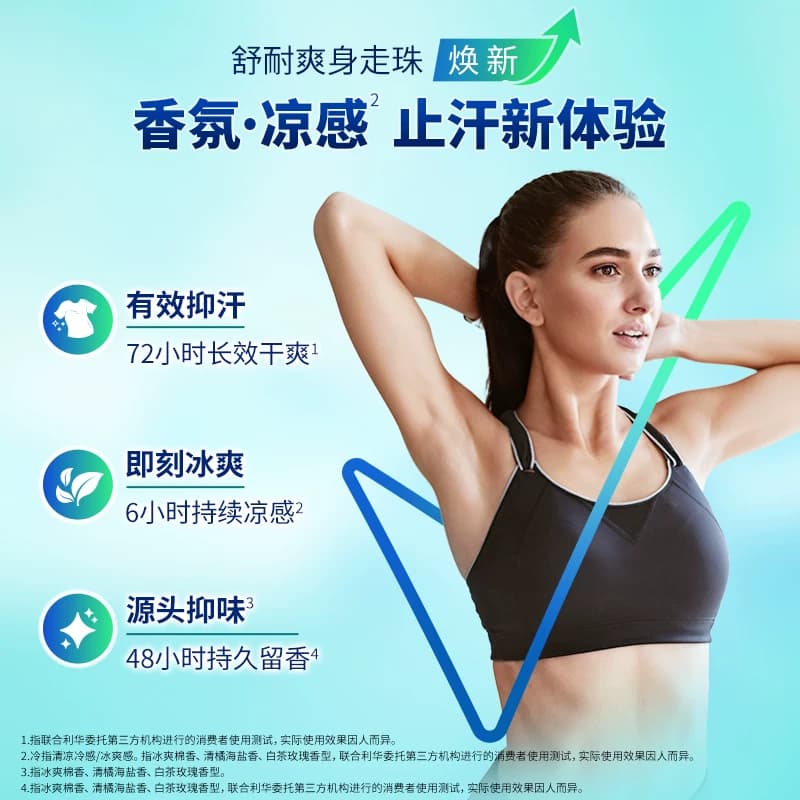 【官方正品】舒耐爽身香体走珠乳液干爽去异味滚珠止汗露正品 - 缩略图4