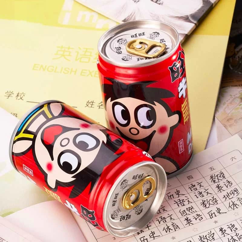 旺旺旺仔牛奶复原乳原味精美罐装国产儿童早餐饮品伴手礼盒整箱 - 缩略图3