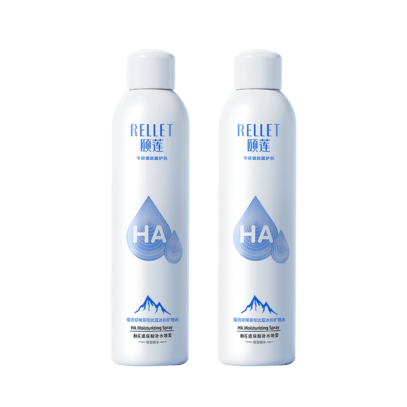 【手淘秒杀】福瑞达颐莲玻尿酸补水喷雾300ml/瓶*2补水保湿爽肤水 - 缩略图4