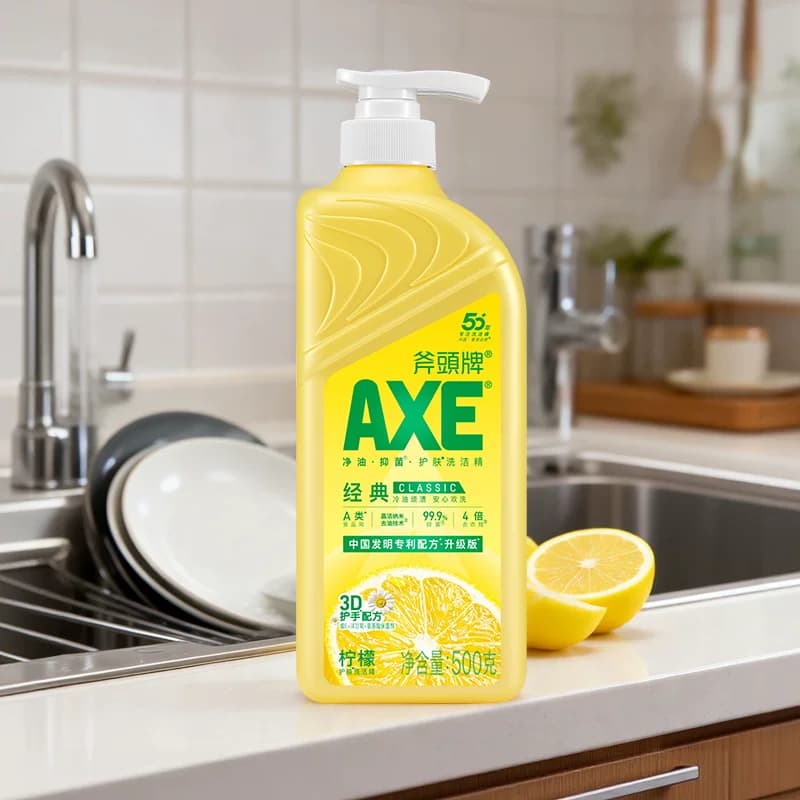 AXE/斧头牌柠檬护肤洗洁精500g - 缩略图3