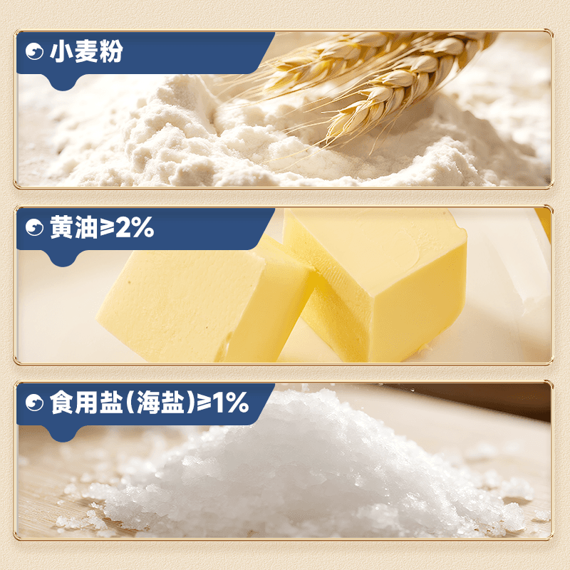 比比赞海盐苏打饼干早餐低糖咸味代餐办公室解馋零食休闲食品小吃 - 缩略图4