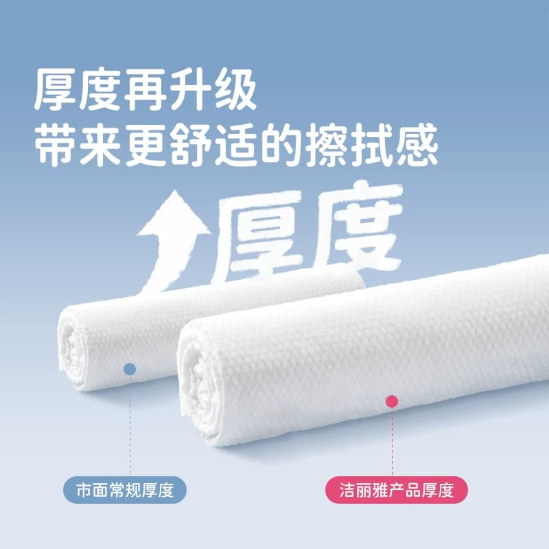 洁丽雅一次性浴巾干湿两用旅行便携洗澡亲肤加厚裹巾速干吸水浴巾 - 缩略图3