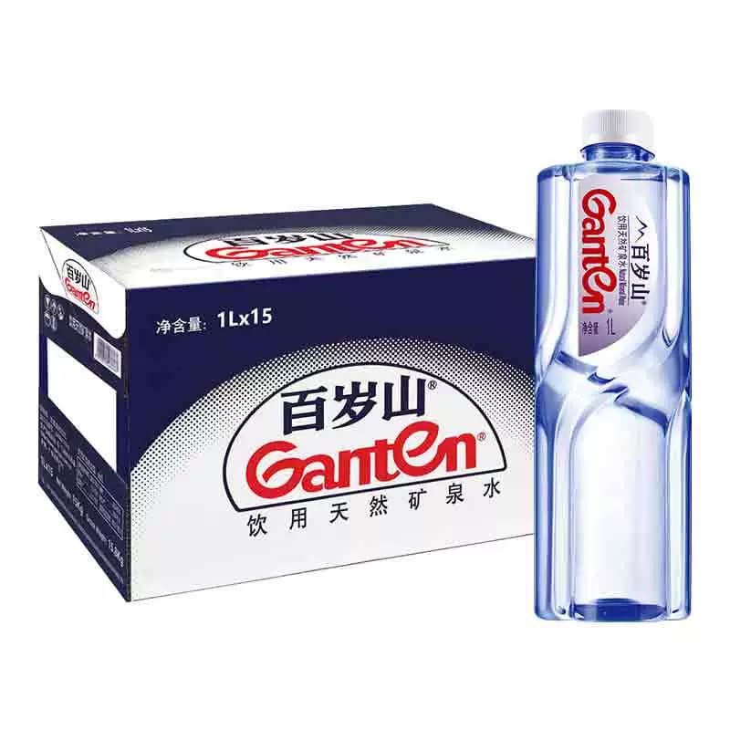 百岁山天然矿泉水1L*15瓶2箱装饮用水大瓶家用健康 - 缩略图2