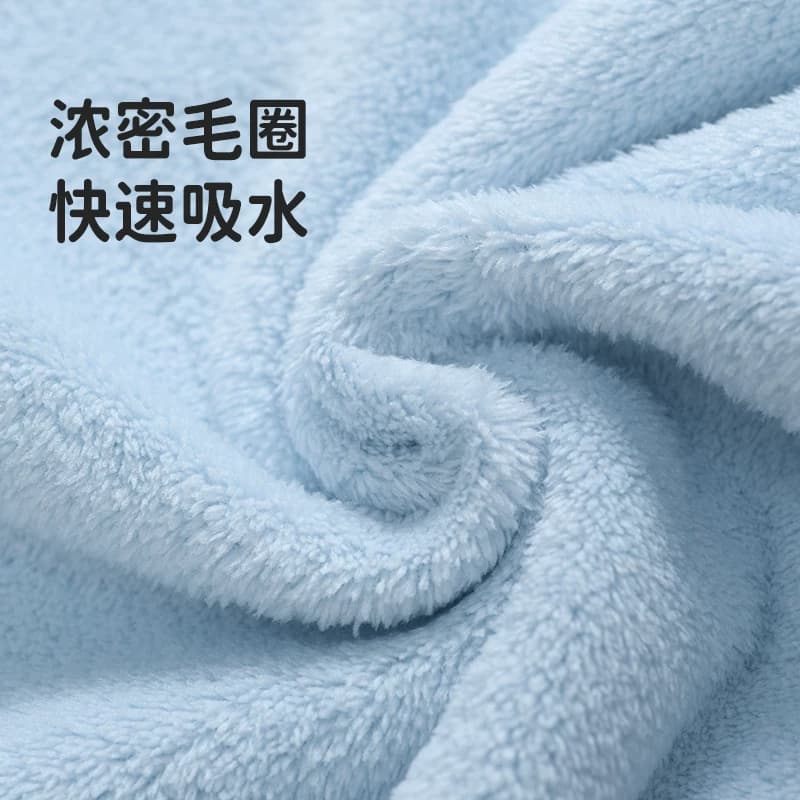洁丽雅干发帽女强吸水速干发包头巾不易掉毛加厚擦头毛巾浴帽 - 缩略图3