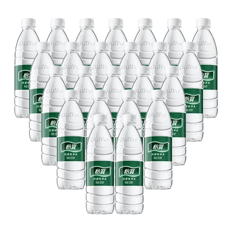 【下拉有秒杀价】怡宝饮用水纯净水非矿泉水555ml*24瓶整箱装水 - 缩略图5