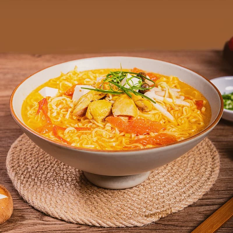 陈克明面非油炸鸡蛋波纹面方便火锅面条早餐速食面饼 - 缩略图4