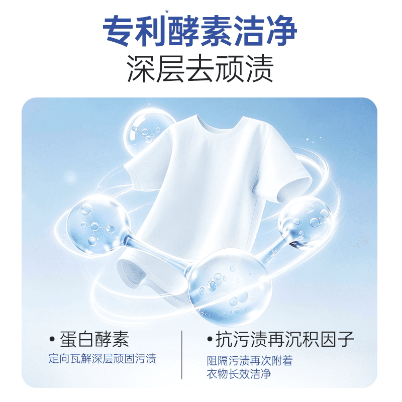 立白净护除菌洗衣液家用持久留香高效去污保护衣物 - 缩略图5