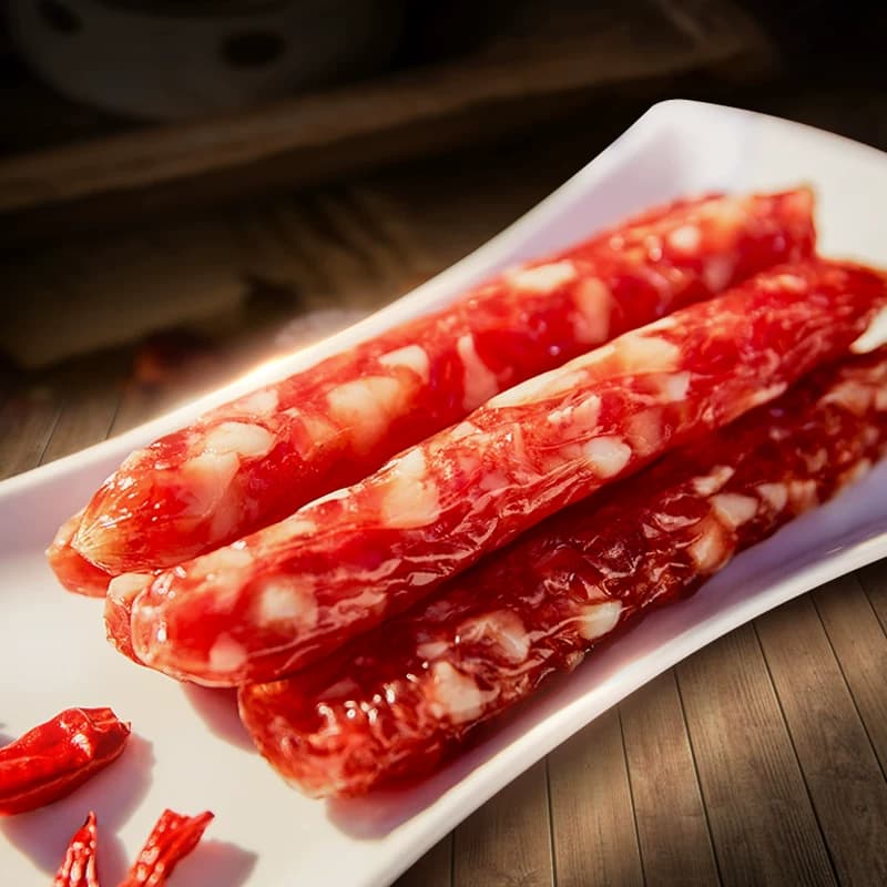 皇上皇腊肠腊肉富丰腊肠400g广东老字号特产5分瘦 - 缩略图3