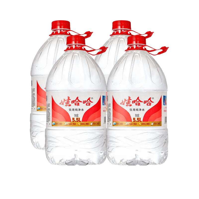 【同城上门】娃哈哈纯净水5.5L*4桶装冲奶饮用非矿泉水哇哈哈NJ - 缩略图3