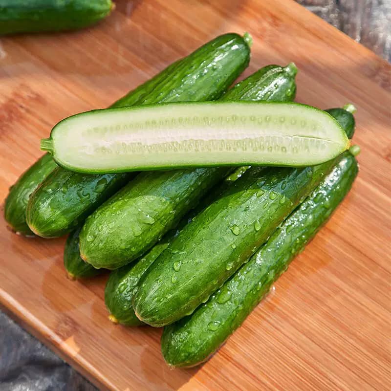 【繁花似锦】新鲜水果黄瓜脆爽生食脆嫩无刺健康蔬菜 - 缩略图2