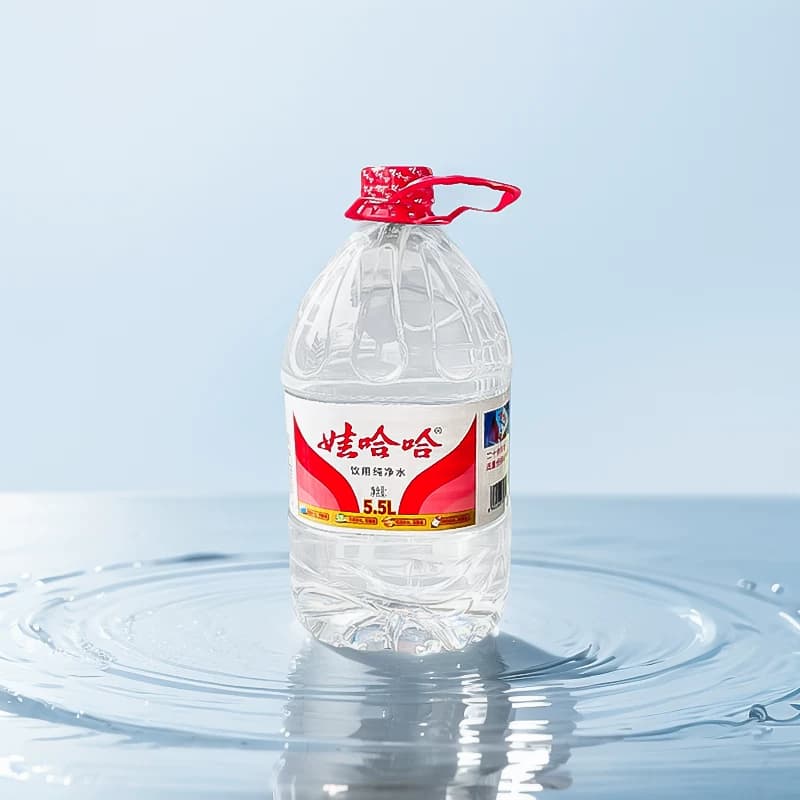 娃哈哈饮用纯净水5.5Lx8桶大包装泡茶冲奶非矿泉水【包装随机发】 - 缩略图4