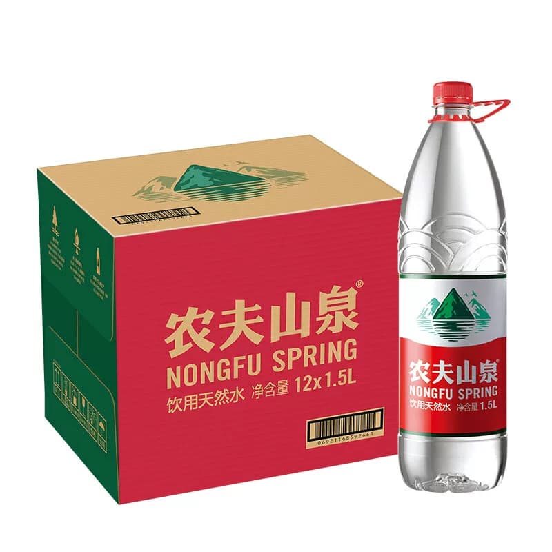 农夫山泉饮用天然水1.5L*12瓶箱装塑膜随机发货 - 缩略图2