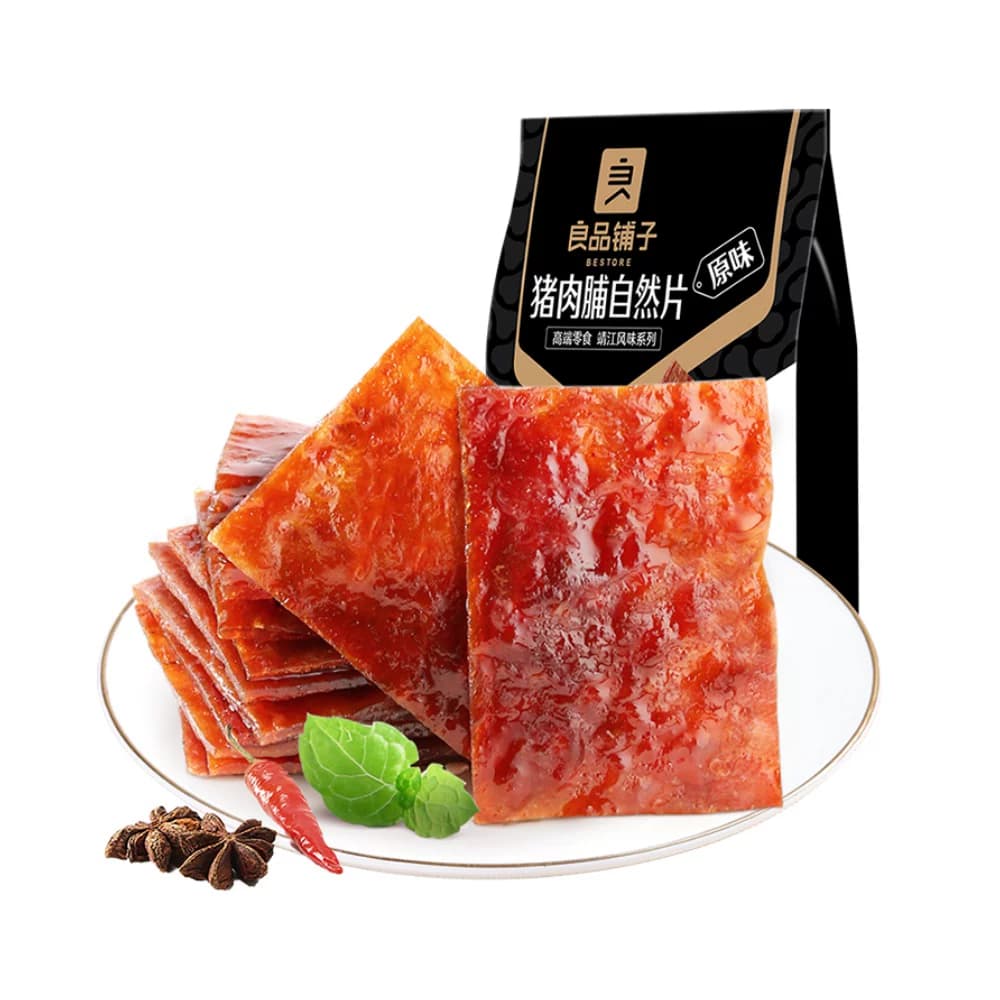 良品铺子猪肉脯猪肉干肉脯铺猪肉零食健康高蛋白靖江特产休闲小吃 - 缩略图2
