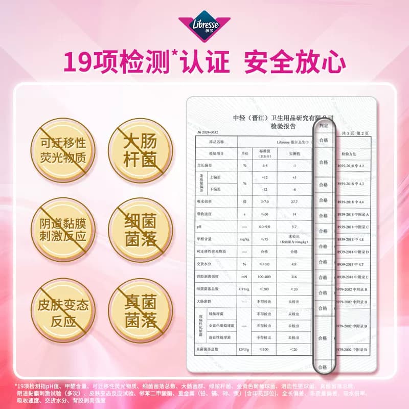 Libresse薇尔舒适V感日用卫生巾姨妈巾 - 缩略图3