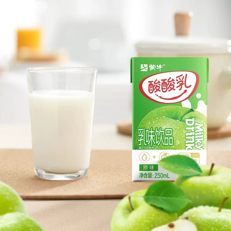 酸酸乳营养原味250ml*16包乳味饮品童年味道营养早餐伴侣节日送礼 - 缩略图4