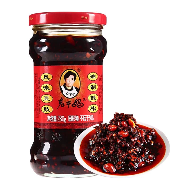 陶华碧老干妈豆豉油辣椒280g辣椒酱辣酱调味酱下饭菜酱酱料调料 - 缩略图2