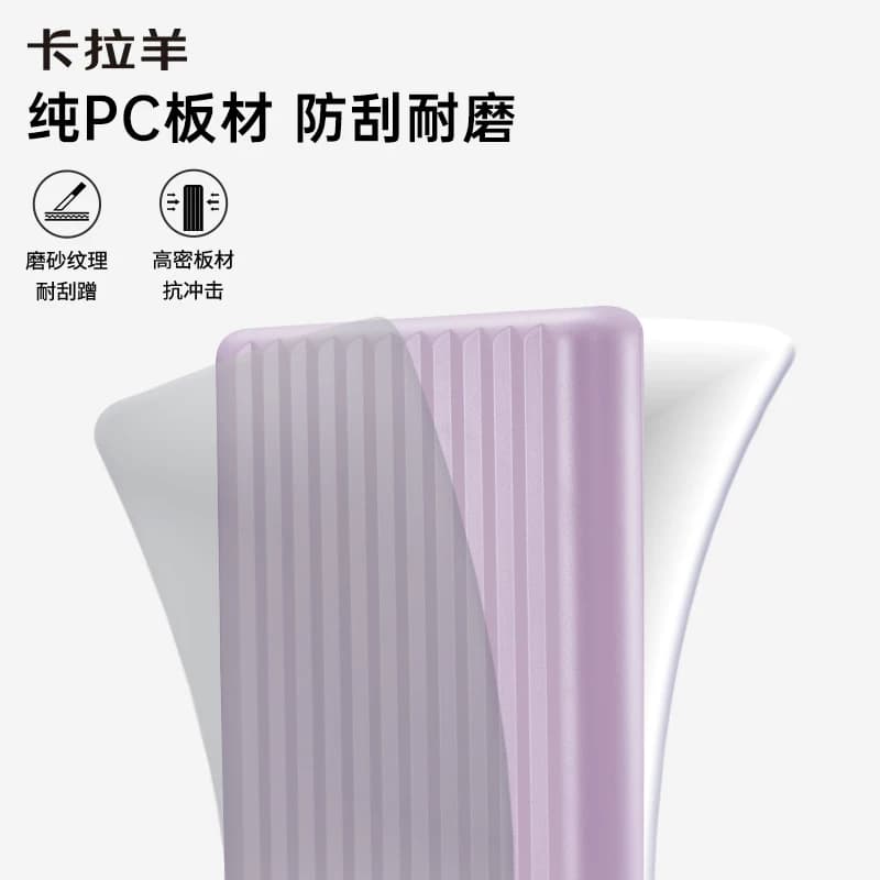 卡拉羊大容量云朵箱纯PC旅行箱登机行李箱男托运拉杆箱拉链箱抗摔 - 缩略图3