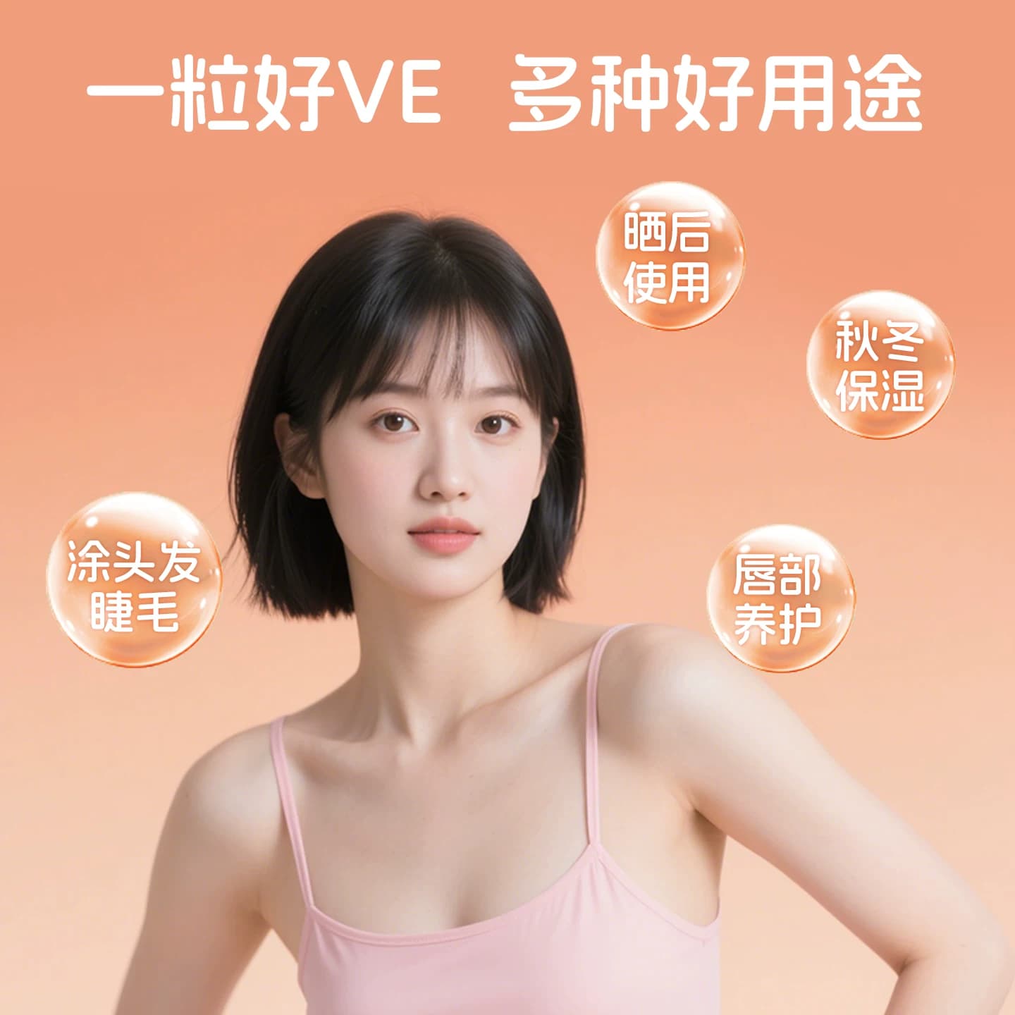 黄金搭档维生素E软胶囊ve维e官方旗舰店正品面部外涂脸部油搭VC片 - 缩略图4