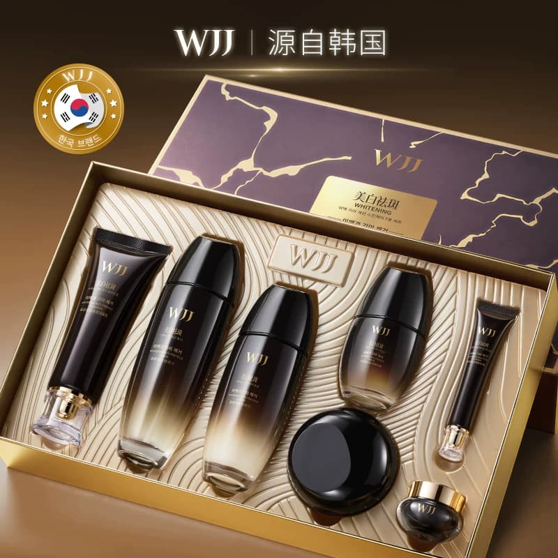 WJJ肤研美白祛斑补水保湿嫩颜护肤不油腻护肤七件套C - 缩略图2