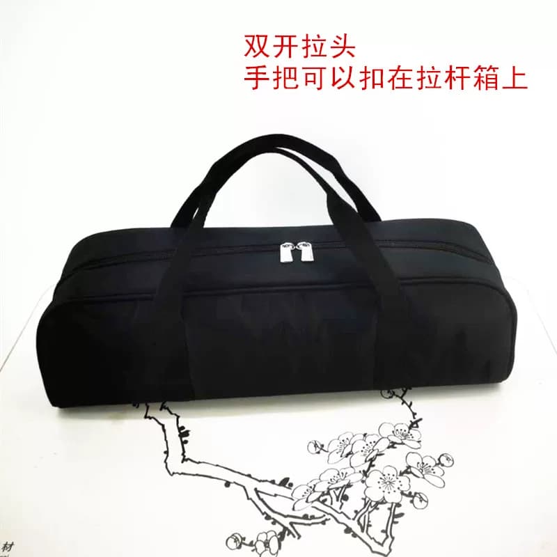 简约电卷发棒收纳包黑色防水防烫便携跟妆包化妆师盯妆包剧组婚礼 - 缩略图3