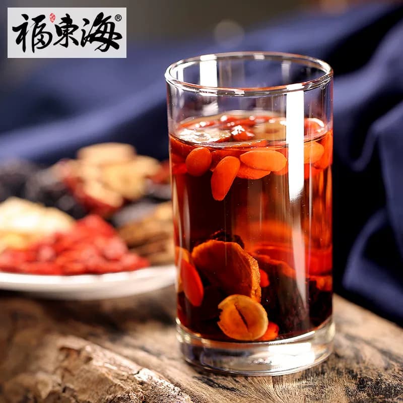 福东海人参五宝茶八宝秋冬养生茶人参黄精枸杞茶熬夜男士茶包正品 - 缩略图3