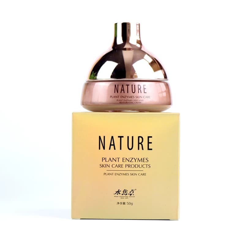 水焦点植物酵素保湿面霜补水滋润修护原液嫩白细致毛孔女学生改善 - 缩略图5