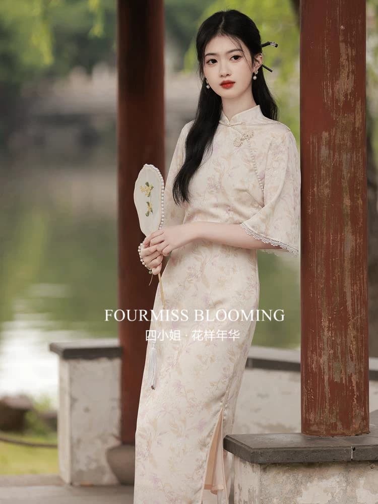 【花样年华】国风旗袍|改良年轻连衣裙2026新款日常可穿温柔中式 - 缩略图5