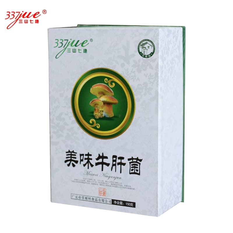 三山七绝美味牛肝菌特色礼品 秦巴山区广元青川特产礼盒送朋友 - 缩略图2