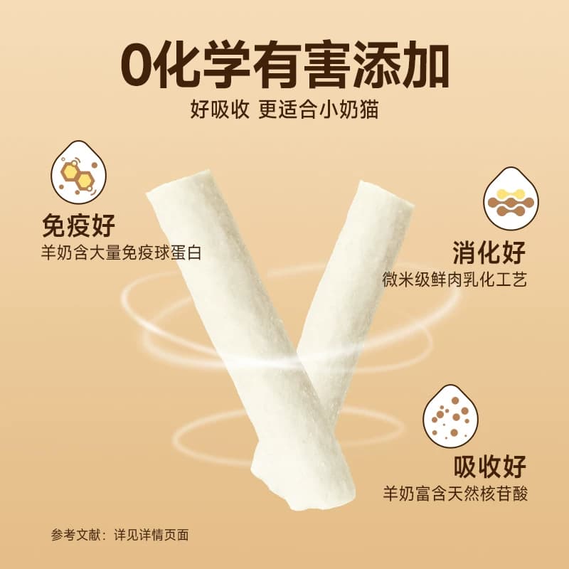 麦富迪猫零食冻干羊奶棒奶酪棒营养猫草零食磨牙洁齿成幼猫咪饼干 - 缩略图3