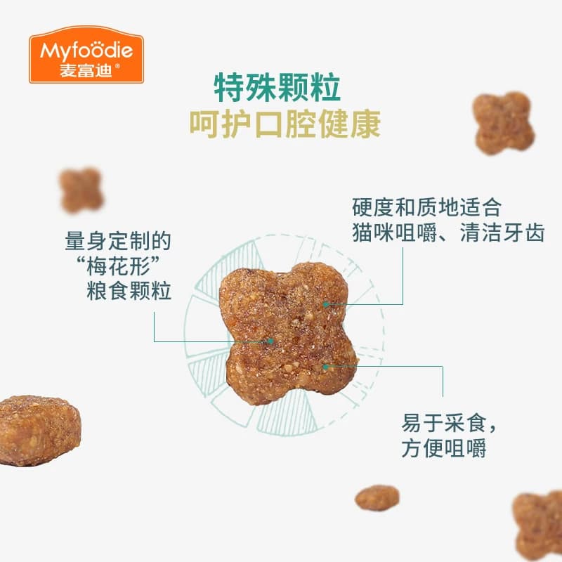 麦富迪猫粮三文鱼油成猫幼猫天然专用粮官方旗舰店正品猫粮1.5kg - 缩略图4