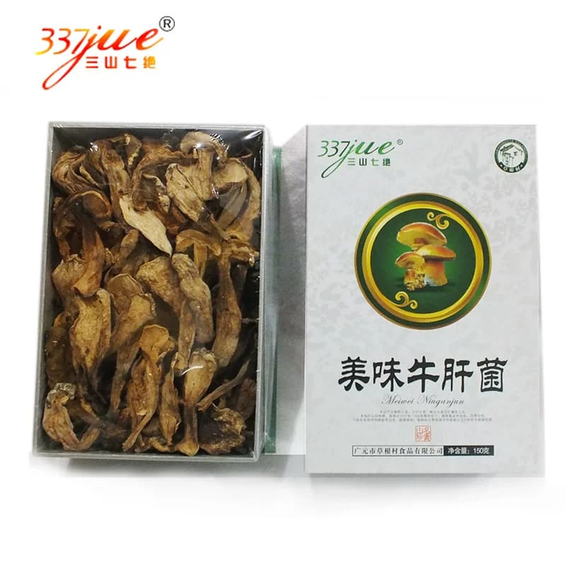 三山七绝美味牛肝菌特色礼品 秦巴山区广元青川特产礼盒送朋友 - 缩略图4