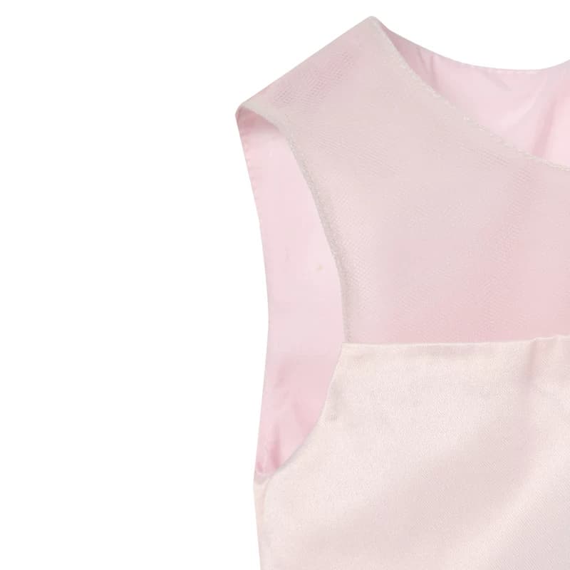 Hanakimi英国品牌赫本风高端女童晚礼服高级钢琴演出服公主蛋糕裙 - 缩略图4