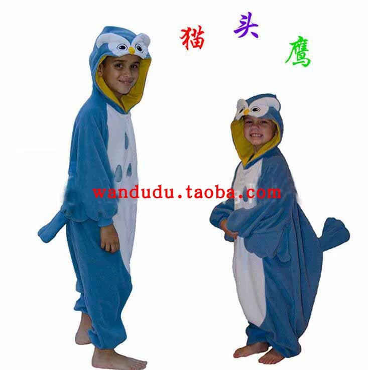 出口外贸儿童恐龙连体睡衣浣熊狐狸骷髅猴成人万圣节演出服onesie - 缩略图5