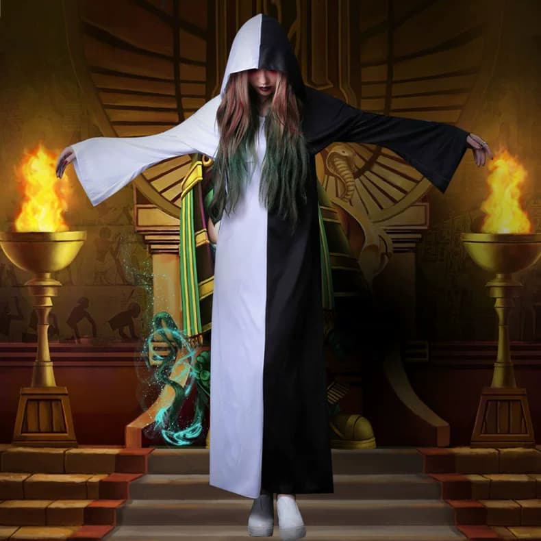 万圣节服装cosplay舞台演出服欧美鬼新娘连衣裙护士医生小丑服装 - 缩略图3